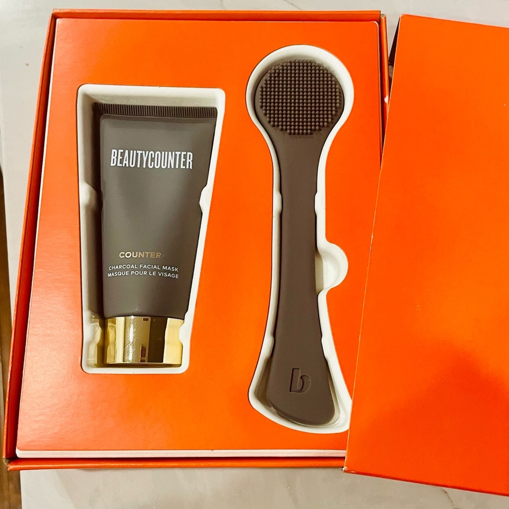 Beautycounter charcoal mask and face mask tool